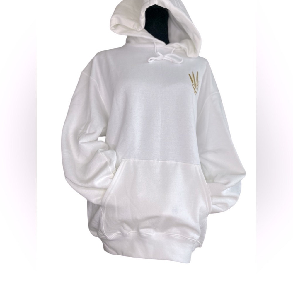 All White Limited Edition Official Warner Chappell Production Music Hoodie